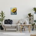 thumbnail image 2 of Stupell Yellow Sunflower Blossom Close Up Botanical & Floral Painting Gallery Wrapped Canvas Print Wall Art, 2 of 5