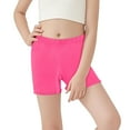 thumbnail image 4 of Cowsor Girls Biker Shorts Under Dress Safety Dance Cartwheel Shorts for Kids 4 Pack, 4 of 7