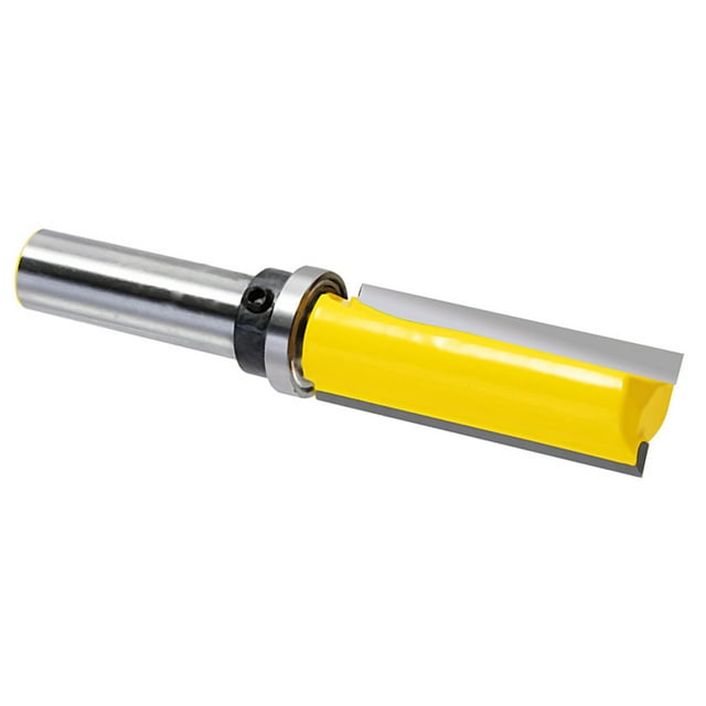 Fresa recta de carburo de 1/4 pulg. X 1/2 pulg. X 38 mm, para Fresado Eléctrico de Madera, Marcina de Grabado, Tablero de Densidad