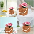 thumbnail image 3 of BRIGHTFUFU 2Ud Cesta Tejida Para Picnic Exterior De Boda Y Almacenamiento Color Surtido, 3 of 6