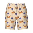 thumbnail image 5 of Rocae Dachshund for Men's Swim Trunks Quick Dry With Two Side Pockets and One Lined Patch PocketSmall, 5 of 9