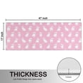 thumbnail image 5 of Kitchen Rugs Sets Of 2,Pink Cute French Bulldogs Anti Fatigue Kitchen Mat Rugs Non Slip Washable,Decorative Kitchen Floor Mats for Kitchen,Sink,Laundry,17"X47", 5 of 5