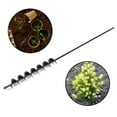 thumbnail image 6 of 32"x2" Extended Auger Drill Bit Earth Auger Plante Tool For 3/8" Hex Drive Drill, 6 of 7