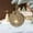 B, variant on 2025 CISIL Round Wooden Pendant with Lights Christmas Party Decorations Creative Christmas Tree Hanging Ornaments