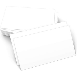 Printable Business Card Magnetic Sheets. Pre-Cut Business Cards Stock ( 5 Sheets)