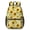 Sunflower and Flower Yellow Pattern, variant on Sunflower and Flower Yellow Pattern 17" Waterproof Oxford School Backpacks for Teens, S-Shape Padded Straps, for School, Travel, Hiking, Camping