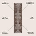 thumbnail image 4 of JONATHAN Y SANTA MONICA 2 x 10 Runner Rug, Zolak Berber Stripe Geometric - Brown/Beige, SMB124B-210, 4 of 9