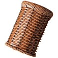 thumbnail image 2 of Hand Woven Imitation Rattan Cutlery Holder Woven Cutlery Basket Kitchen Utensils Organizer, 2 of 4