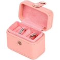thumbnail image 3 of Jinyi Jewelry Box Izer Display Stora Case Travel Stora H Box For Women Rings Earrings Necklace Pendant Watch (2pcs), 3 of 5