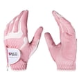 thumbnail image 4 of Guantes de golf Shamjiam para mujer mano izquierda y derecha Rosa Mitones de golf para mujer, 4 of 9