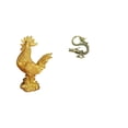 thumbnail image 1 of Escultura de pollo,Escultura de pollo,decoración del hogar,figura de gallo,Figura decorativa de gallo,estatua de resina animal,Escultura china,Minifigura china de latón para decoración de, 1 of 8
