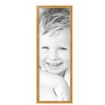thumbnail image 2 of ArtToFrames 12" x 35" Gold Compo with Cream Picture Frame, 12x35 inch Gold Wood Poster Frame (WOM-5228),  Pack, 2 of 7