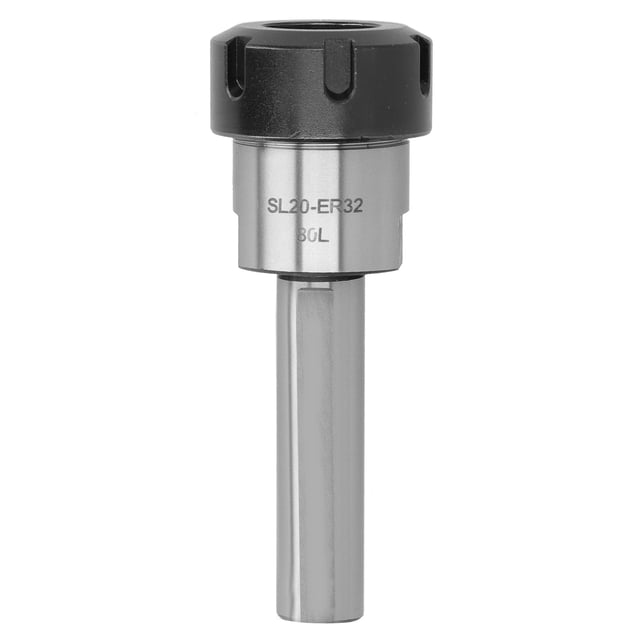 Varilla de extensión de pinza de torno, vástago recto, mandril de roscado, accesorios CNC SL20-ER32-80L