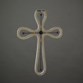 thumbnail image 3 of Special T Imports 16 inch Wood Metal Scroll Cross Wall Hanging Home Decor Modern Art, 3 of 3