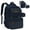 Navy Blue, variant on Maelstrom Diaper Bag Backpack,29L-45L Expandable Large Baby Bag for 2 Kids/Twins Baby Stuff, with Removable Cross Body Bottle Bag for Mom/Dad,Stylish Nappy Bag Gift for Boys/Girl-Black
