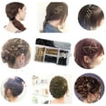 thumbnail image 3 of ZYNERY 320 Pcs Bobby Pins & Hair Bands Set Including 100 Bobby Pins, 100 U Shape Hair Pins, 120 Pcs Hair Bands and 3 Hair Combs with Storage Box for Women/Girls, 3 of 7