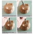 thumbnail image 3 of Cortador De Cerámica, Cortador De Agujeros De Arcilla Portátil, 8 Piezas De Acero Inoxidable De Agarre Cómodo Y Robusto De Plata Para Perforar Raspado Para Escultores Y, 3 of 7