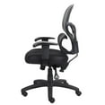 thumbnail image 4 of Scranton & Co Transitional Fabric Multi-Function Headrest Task Chair in Black, 4 of 4