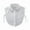 White, variant on Women's Detachable False Collar with V Front Decoration Adjustable Tie Back Mock Neck Accessory for Blouses