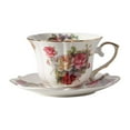 thumbnail image 1 of Café de cerámica, té, vajilla con asa, juego de taza de té y platillo, café para trabajar hasta tarde, regalo de oficina para, 1 of 9