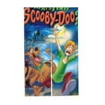 thumbnail image 7 of Scooby Doo Animated Door Curtain Drape Split Doorway Curtain Room Window Hallway Closet Privacy Partition Curtain Kitchen Door Decoration 34x56in, 7 of 7