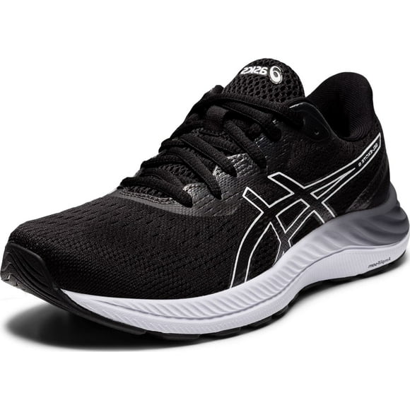 ASICS Women's Gel-Excite 8 Running Shoes, 8M, Black/White