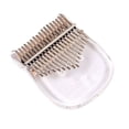 thumbnail image 1 of 17-key Kalimba Music Instrument Prop Transparent Small Size Adults Children Thumb Piano Festival Gift Hand Percussion Instrument, 1 of 6