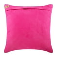 thumbnail image 3 of Pillow Cover, Pink Decorative Pillow Cover, Couch Cushion Cover 20 x 20 Suede Pleated Crystal Embroidered Pillow Cover, Pink Pillow Cover 20x20 inch (50x50 cm), Solid - Crystal Heart, 3 of 3