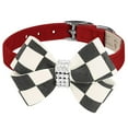 thumbnail image 5 of Susan Lanci Designs Windsor Check Nouveau Bow Collar, 5 of 5