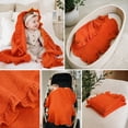 thumbnail image 5 of Dvumao Muslin Blanket With Ruffle Soft Breathable Cotton, 5 of 7