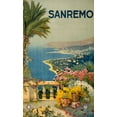 thumbnail image 2 of Studio W 13x18 Gold Ornate Wood Framed with Double Matting Museum Art Print Titled - See San Remo, 2 of 4