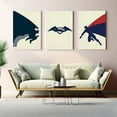 thumbnail image 2 of Batman vs Superman Canvas Wall Art by Mavis Print Set of 3 - 16x24 inches Wall Decor | UV & Water Resistant HD Printed & Wooden framed Wall Art | Modern Wall Decor for Gift | Made in USA, 2 of 5