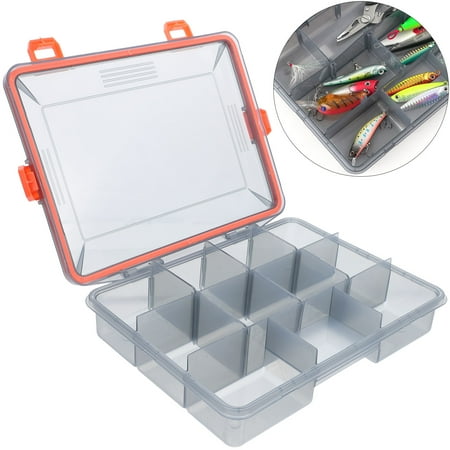 OUNONA Cool Fishing Gadgets Gear Storage Box Tackle Lure