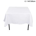 thumbnail image 1 of Polyester Jacquard Imitation Cotton And Linen Waterproof Plaid Tassel Lace Geometric Rectangular Dining Room Coffee Table Tablecloth C1M3, 1 of 9