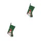 thumbnail image 3 of Bewildely Calcetín de Navidad Santa Claus árbol de Navidad chimenea ventana almacenamiento calcetín hogar granja colgantes decoración para niños Type1 NO1 Bewildely CBP443421, 3 of 5