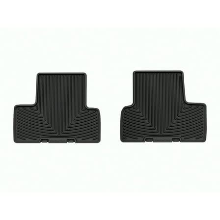 WeatherTech All-Weather Floor Mats compatible with 2021-2025 Ford Bronco - 2nd Row, Black