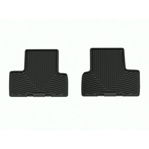 WeatherTech All-Weather Floor Mats compatible with 2021-2025 Ford Bronco - 2nd Row, Black