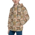 thumbnail image 2 of Sikiie Mandala Youth Hoodie Sweatshirt Pullover Hooded Classic Casual Essentials Hoodiefor Boys Girls Kids -X-Large, 2 of 6
