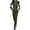Z1Army Green, variant on Clothing ! Harpily Women Parkas Winter Outdoor Sports Jumpsuit ' with Removable Collar Outdoor Sports Zipper Ski Suit Black L