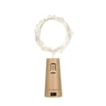 thumbnail image 3 of 4,5 V 1,2 W 2 metros 20 LED alambre de cobre cadena de hadas luz blanca botella plegable plegable, 3 of 8