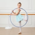thumbnail image 3 of Aideaone Ballet Leotard for Girls Toddler Dance Dress Outfit with Skirt Ruffle Sleeve 3-8Y, 3 of 7