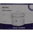 Rival 2 Quart Slow Black Cooker