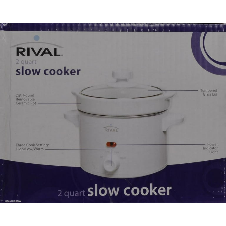 Rival 2-Quart Slow Cooker SCR-200 Reviews –