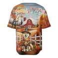 thumbnail image 2 of Thanksgiving Shiba Inu Pilgrim Grateful, Thankful, Blessed Fall Welcome All Over Print 3D Baseball Shirt Shibas Dog Lovers Gifts Idea Softball Sport - 00021, 2 of 6