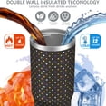 thumbnail image 3 of Modern 30oz Handheld Travel Tumbler with Handle – Double Wall Stainless Steel Insulated Cup, Flip Straw Lid, Leak-Proof & BPA-Free for Hot and Cold Drinks – Durable Coffee & Juice Mug White, 3 of 7