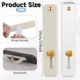 thumbnail image 2 of Glaciersei 2 Pcs Phone Loop Finger Holder Universal Phone Grips for Back of Phone Portable Phone Strap Phone Finger Strap Universal Phone Grip for Most Mobile Phones and Cell Phone Case(Grey White), 2 of 5
