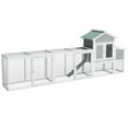 thumbnail image 1 of Outdoor Chicken Coop – Spacious Wooden Poultry House for 4-6 Hens (580 Model, Weather-Resistant with Run & Nesting Box), 1 of 7