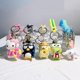 thumbnail image 2 of Llavero con colgante de dibujos animados Kawaii para niños, Hello Kitty, My Melody, Kuromi, badtz, MARU, juguetes de Anime, regalos de joyería Fivean unisex, 2 of 2