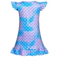 thumbnail image 5 of Jurebecia Girls Nightgowns Mermaid Nightgown Ariel Princess Pajama Dresses for Girls Sleepwear Night Kids Toddler Soft Nightgown 150 cm 9-10 Years, 5 of 8