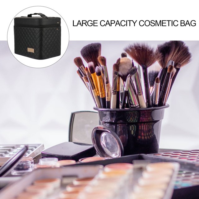 unbranded 1Ud Bolsa De Maquillaje Para Almacenamiento Con Múltiples Divisiones